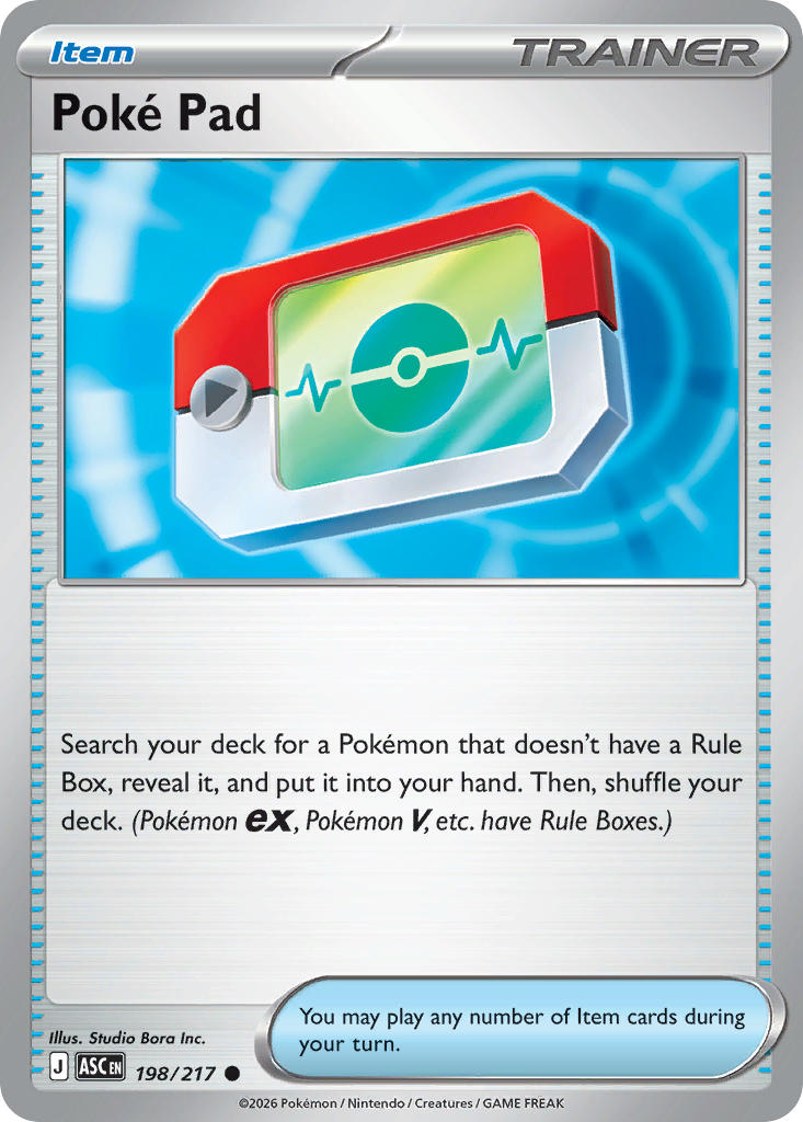 Poke Pad - 198/217 (ASC) Common