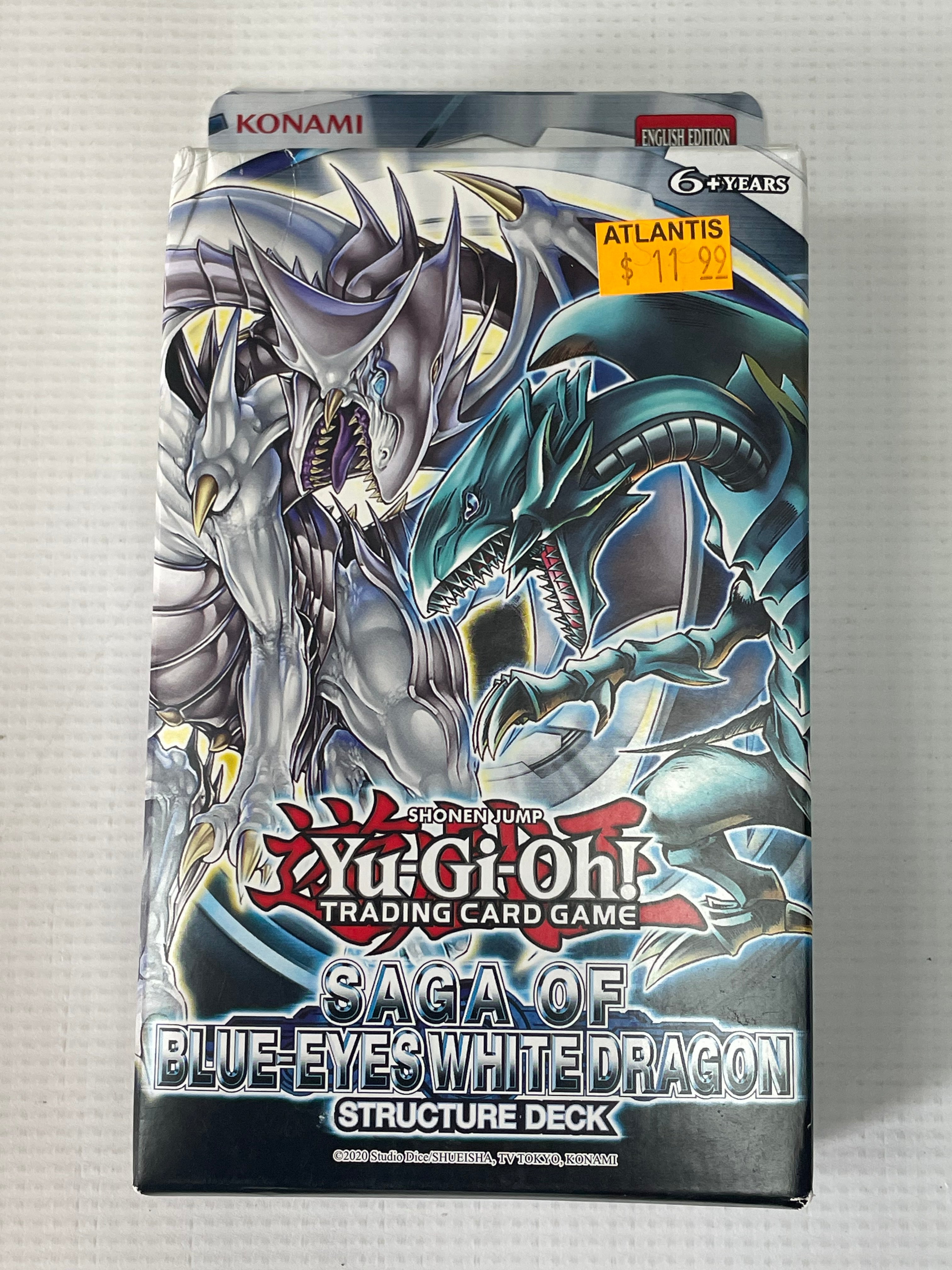 Yu-Gi-Oh!: Structure Deck - Saga of Blue-Eyes White Dragon (Box Damage Yu-Gi-Oh!: Structure Deck - Saga of Blue-Eyes White Dragon (Box Damage