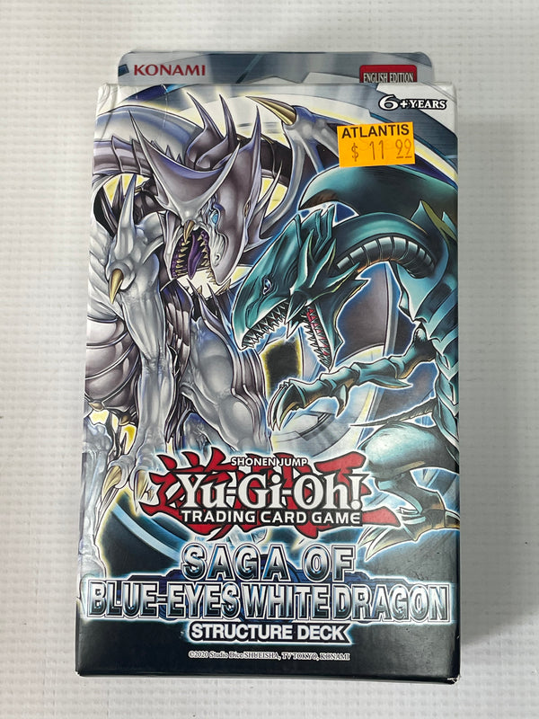 Yu-Gi-Oh!: Structure Deck - Saga of Blue-Eyes White Dragon (Box Damaged)