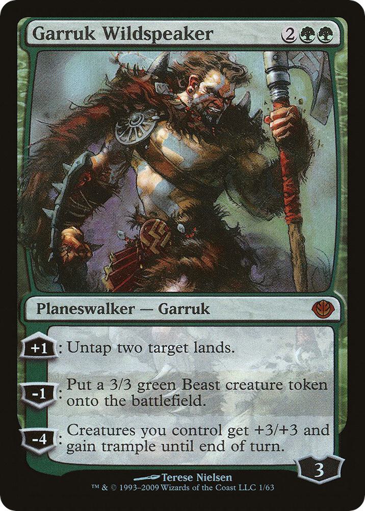 Garruk Wildspeaker (DD3-M-FOIL)