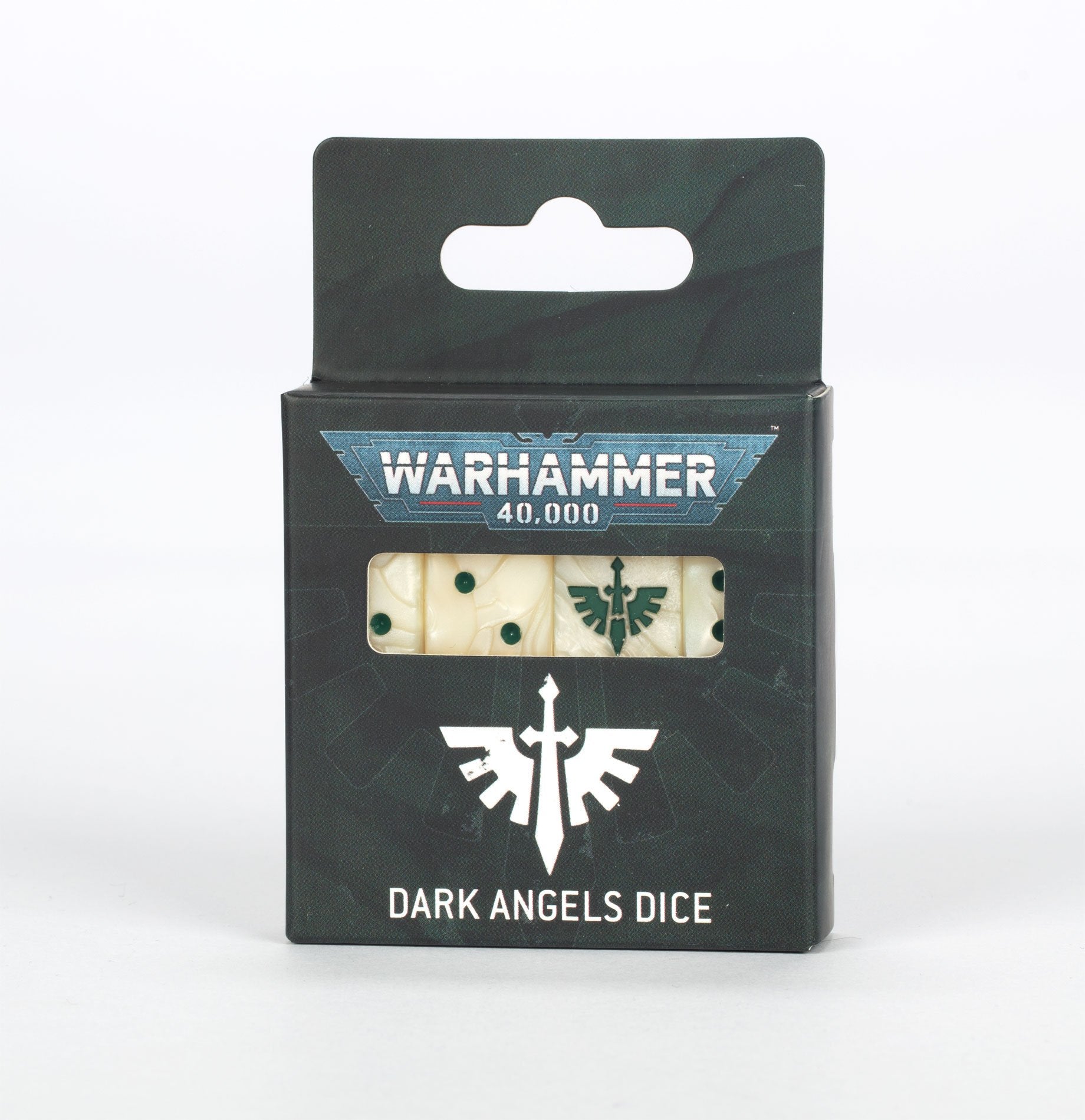 Citadel Hobby: Dice Set - 40K: Adeptus Astartes: Dark Angels (10th)