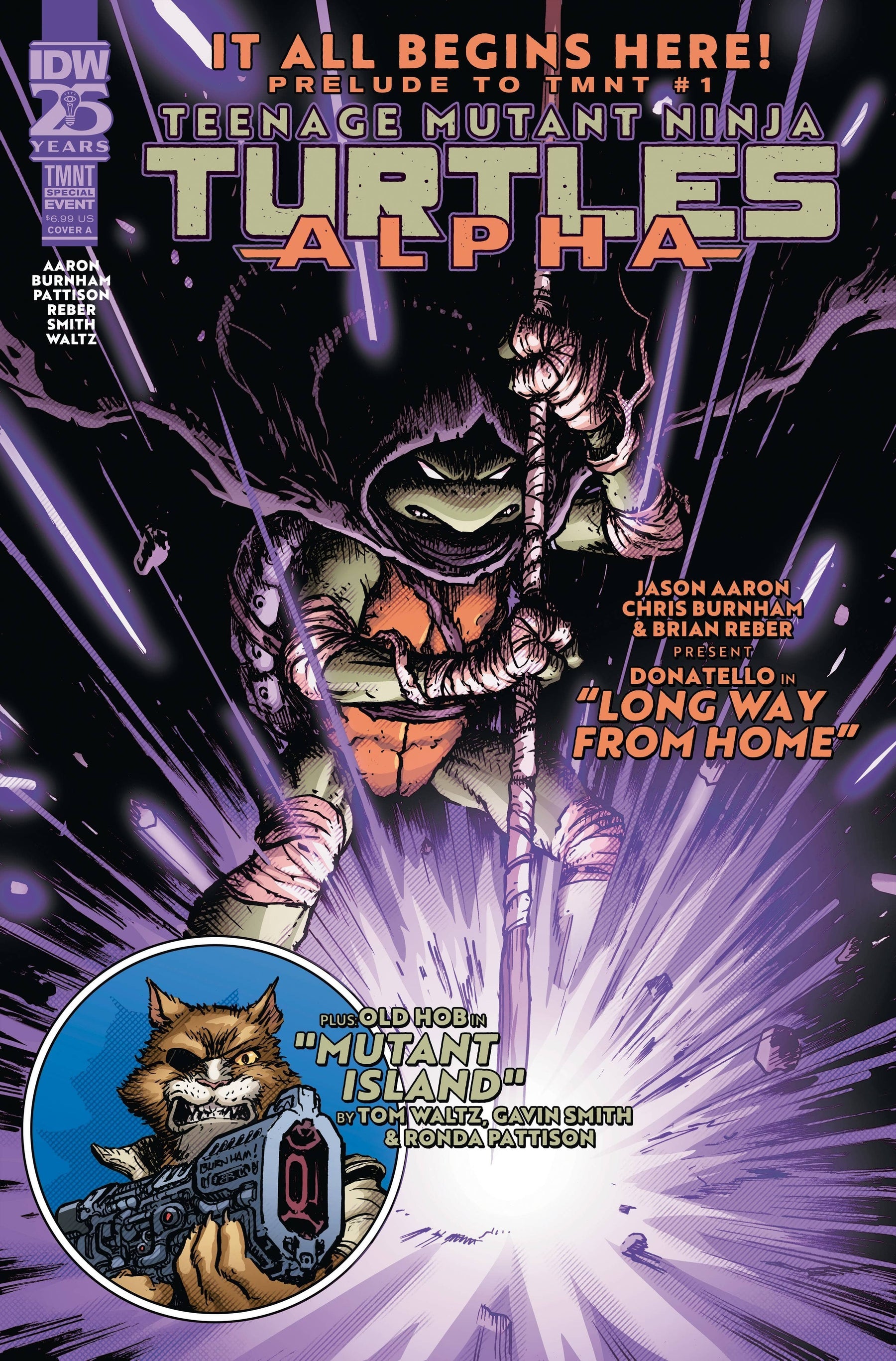 Teenage Mutant Ninja Turtles: Alpha #1 Cover A (Burnham)