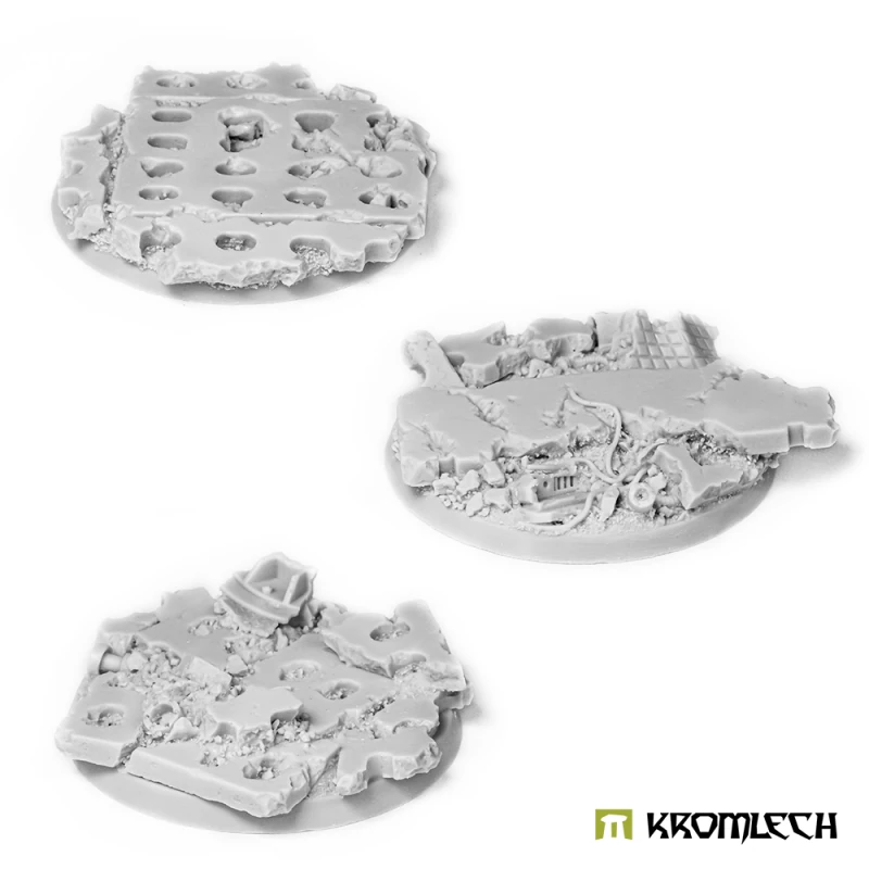 Kromlech KRRB016: Concrete Slabs Round 50mm (3)