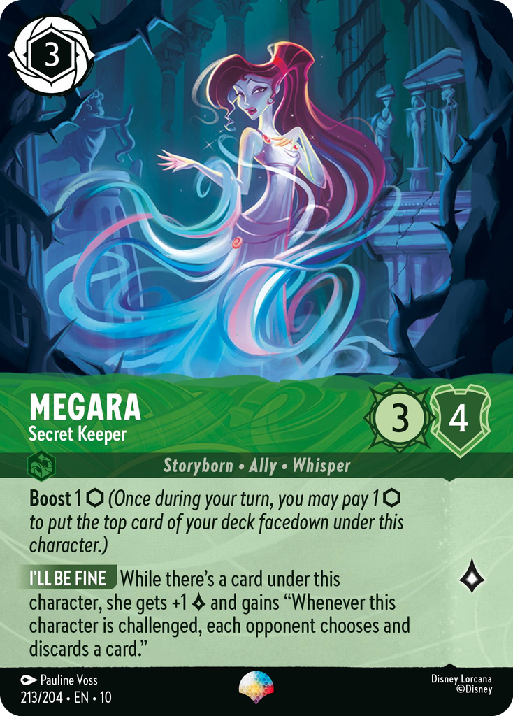 Megara - Secret Keeper (213/204 - Whispers in the Well) Epic