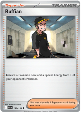 Ruffian - 157/159 (JTG) Uncommon