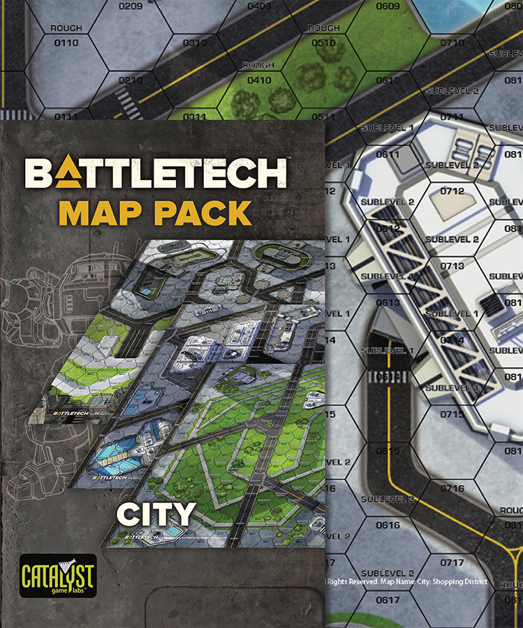 BattleTech: Map Pack - City