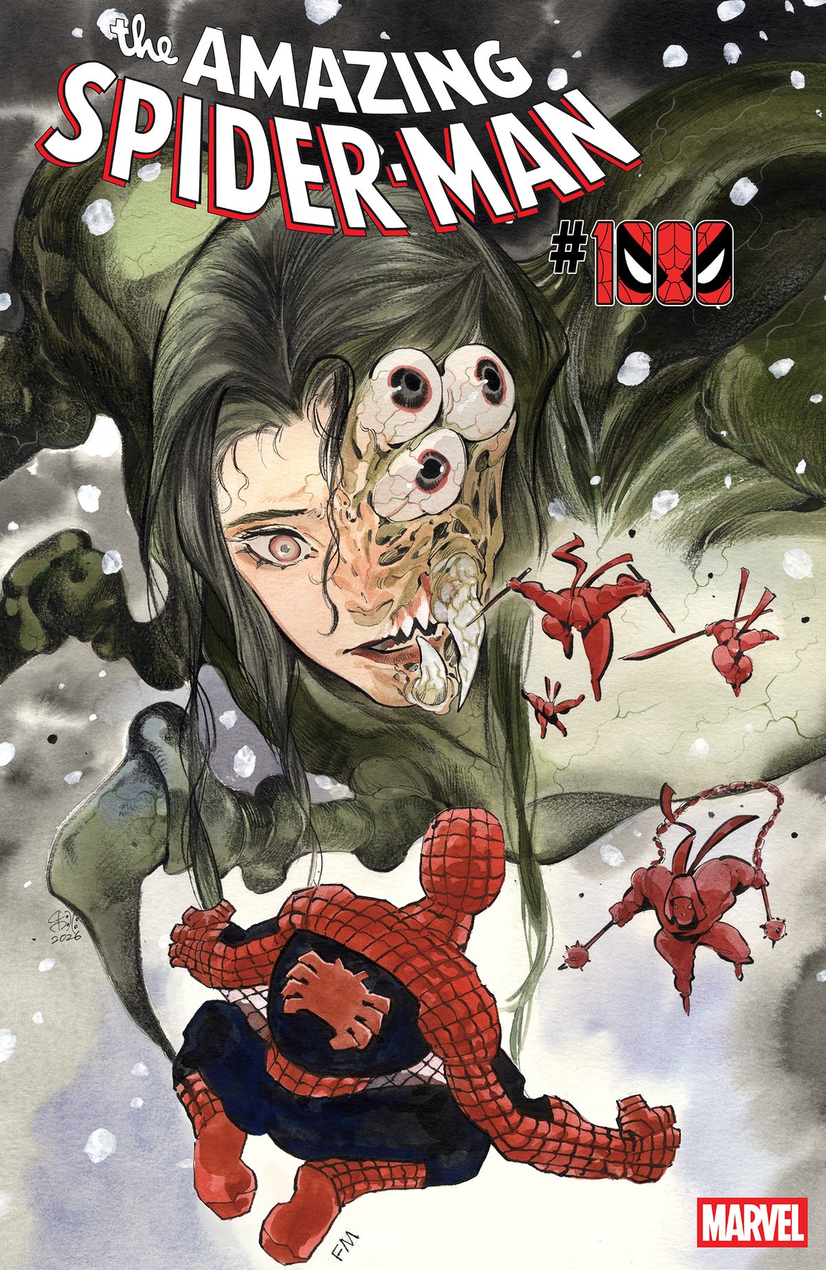 AMAZING SPIDER-MAN #1000 PEACH MOMOKO & FRANK MILLER VARIANT