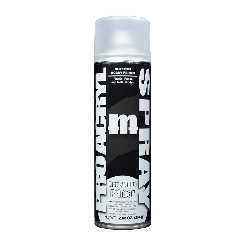 Monument Hobbies: PRO Acryl Spray - P03 Matte White Primer (120mL)
