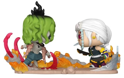 POP Figure Moment: Demon Slayer #1753 - Tengen Uzui Vs. Gyutaro