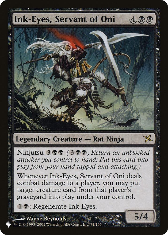 Ink-Eyes, Servant of Oni (BOK-R-LIST) Light Play