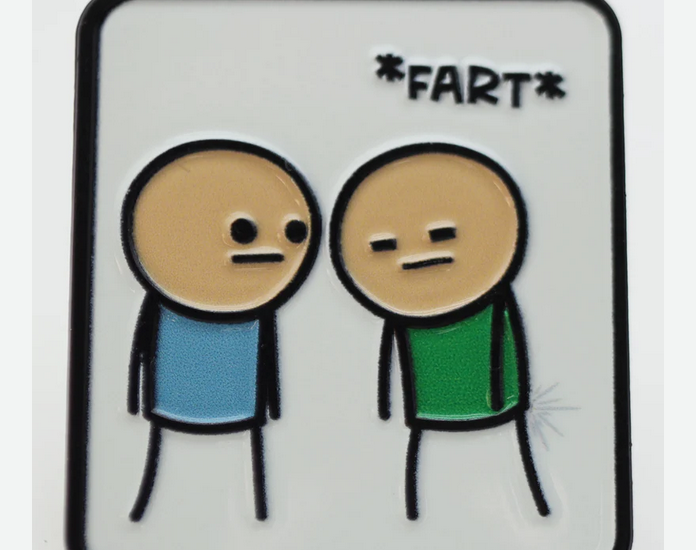 Cyanide & Happiness Pin Series 1: Fart