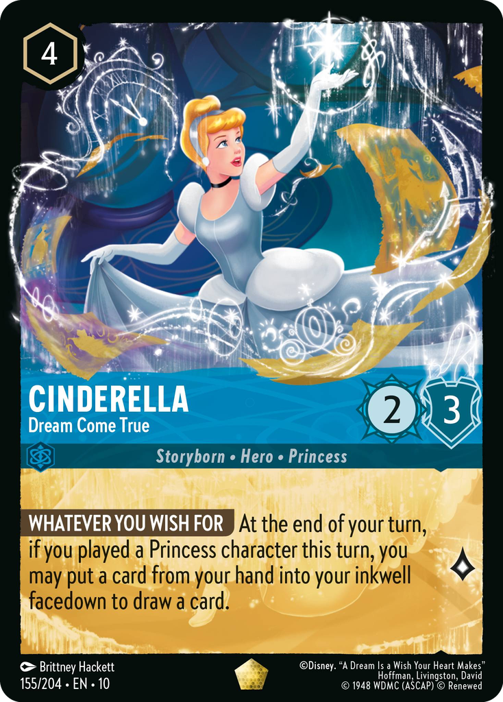 Cinderella - Dream Come True (155/204 - Whispers in the Well) Legendary