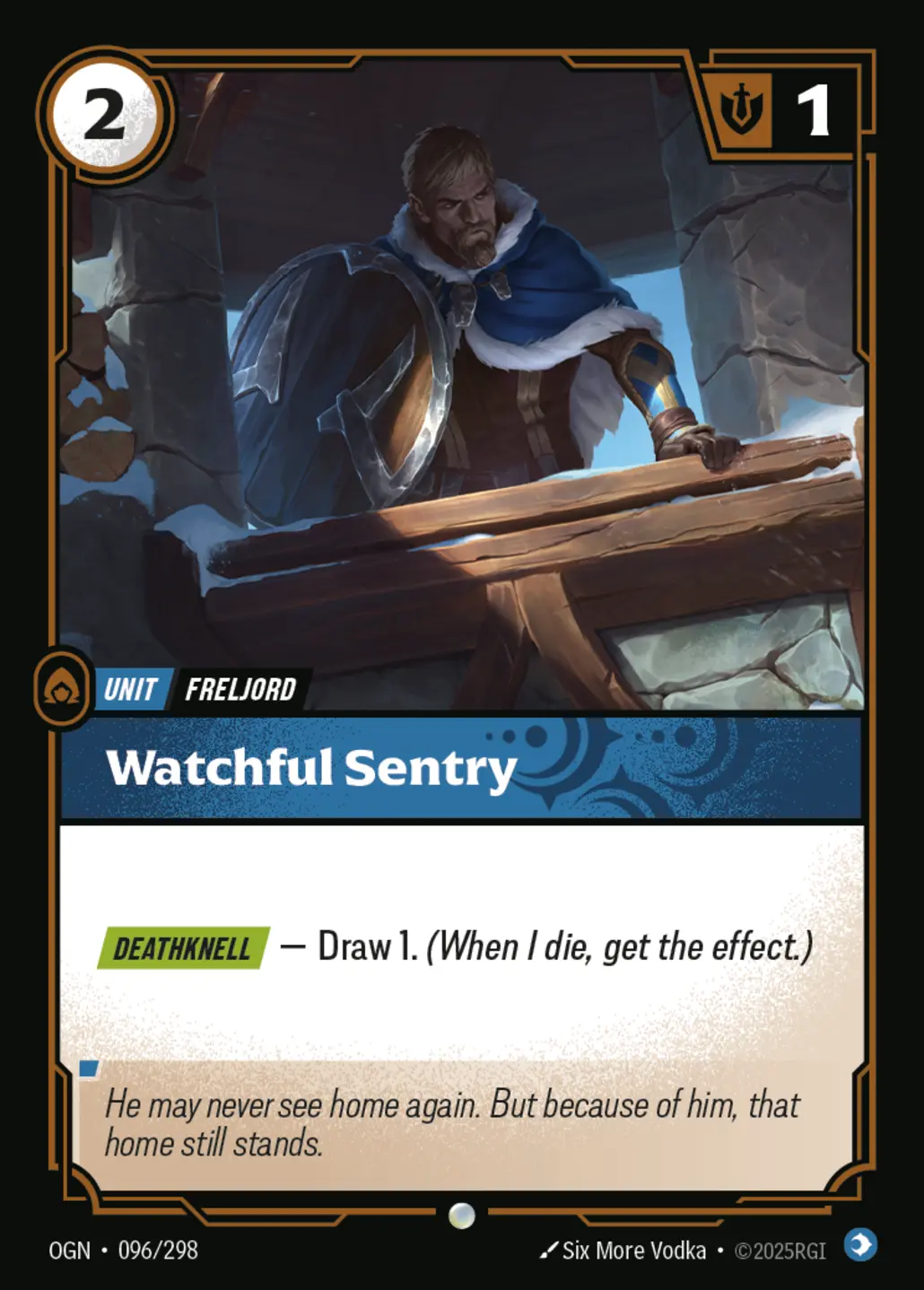 Watchful Sentry - 096/298 (OGN) Common