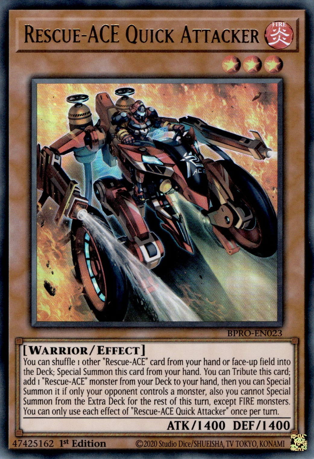 Rescue-ACE Quick Attacker (BPRO-EN023)