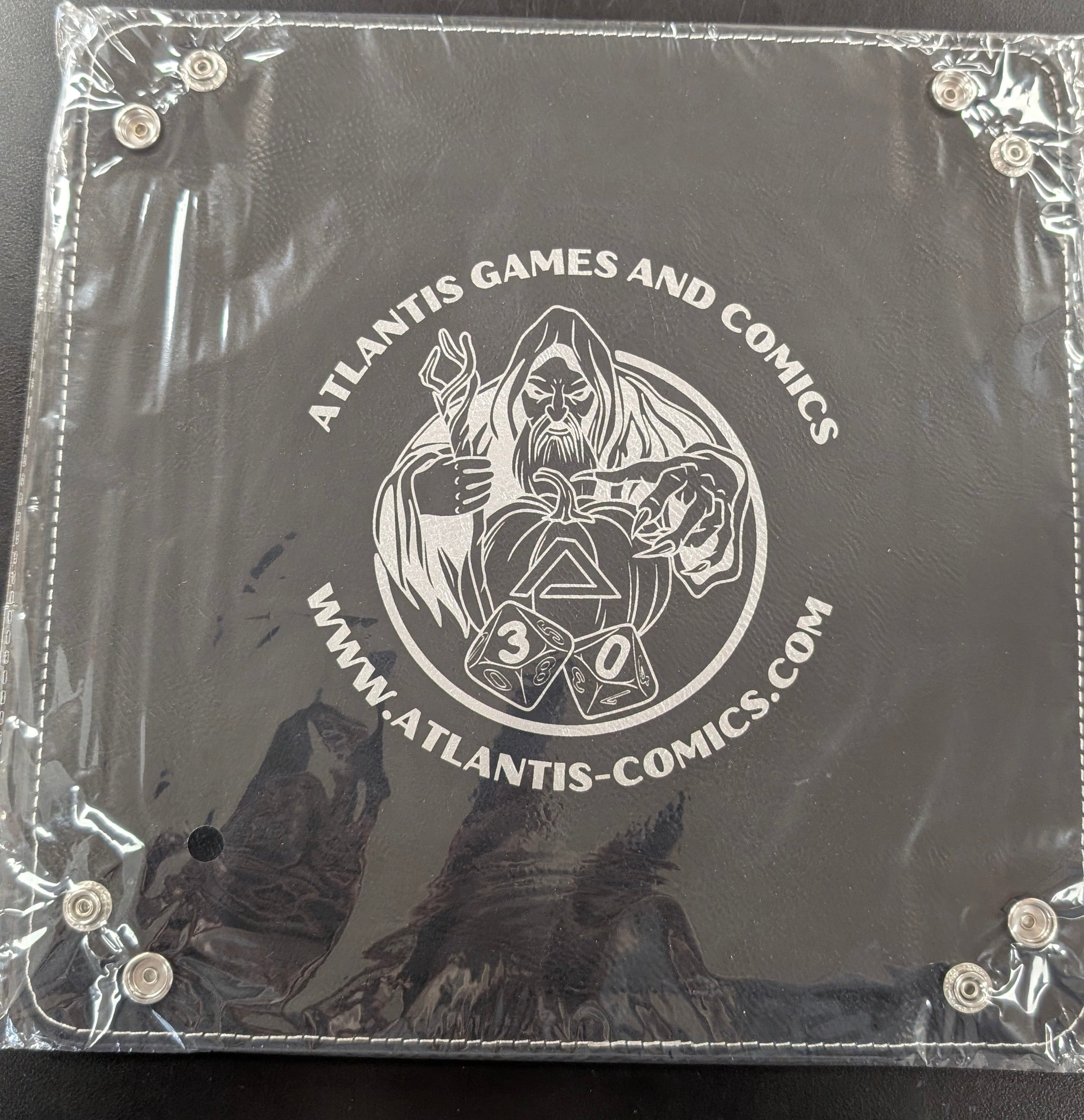 Atlantis Swag: 30th Anniversary Dice Tray (Black)