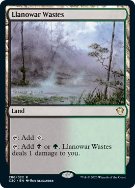 Llanowar Wastes (C20-R)