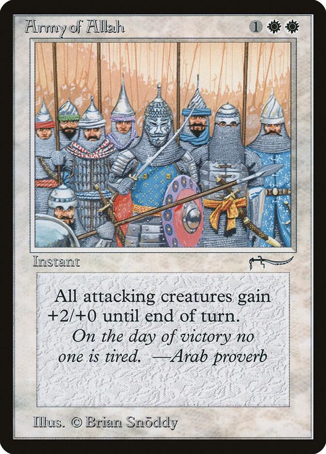 Army of Allah v.1 (ARN-C) Light Play