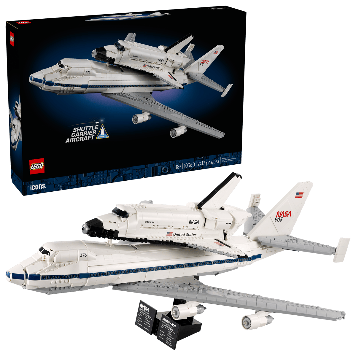 Lego: Icons - Shuttle Carrier Aircraft (10360)