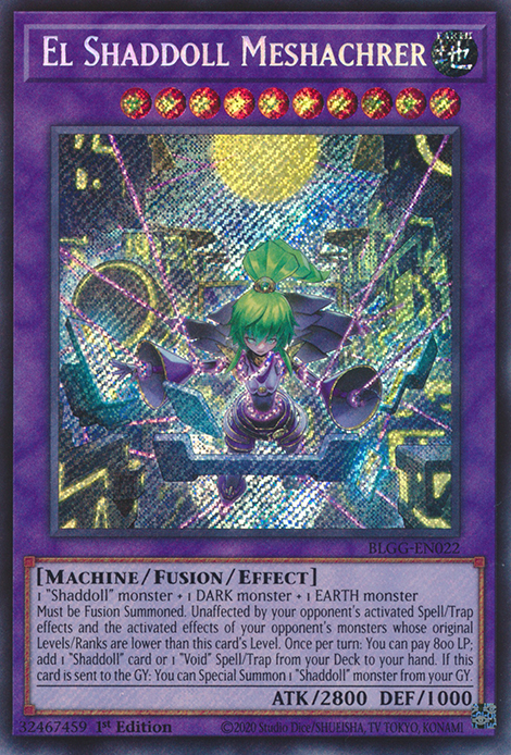 El Shaddoll Meshachrer (BLGG-EN022)