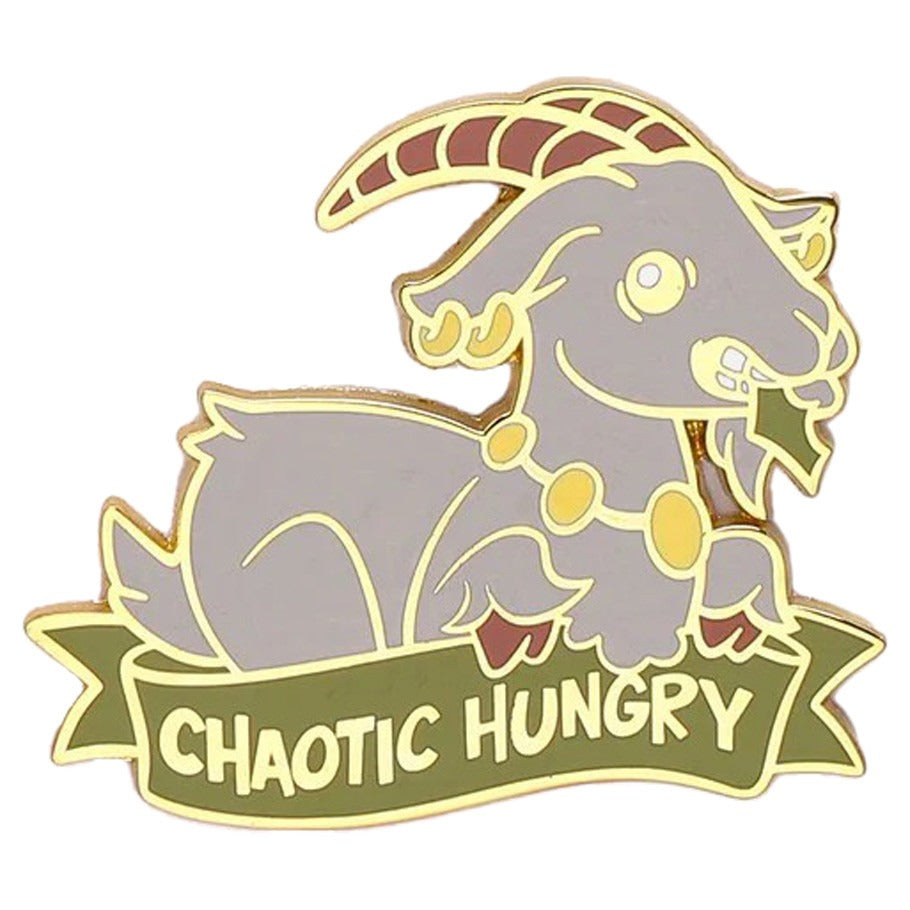 HPG PN055: Enamel Pin - Alternative Alignments: Chaotic Hungry Goat