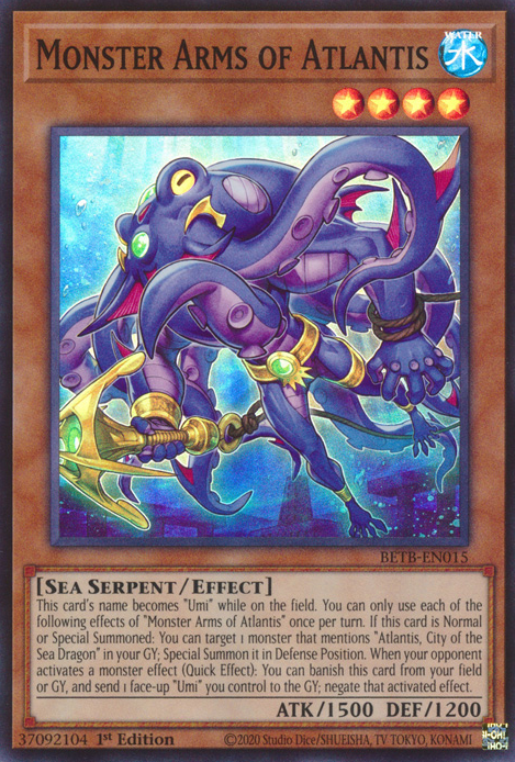 Monster Arms of Atlantis (BETB-EN015)