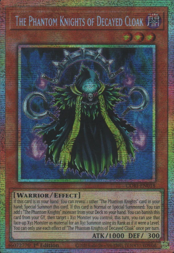 The Phantom Knights of Decayed Cloak (CORI-EN018)