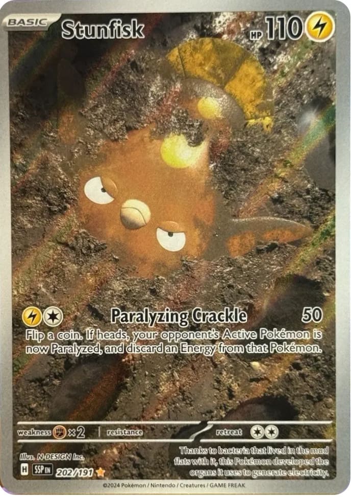 Stunfisk - 202/191 (SSP) Illustration Rare