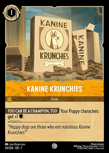Kanine Krunchies (Archazia's Island - 043/204) Common