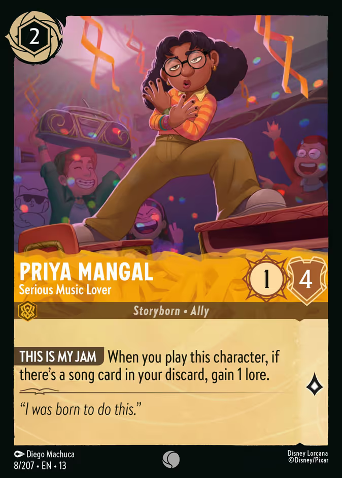 Priya Mangal - Serious Music Lover (008/204 - Attack of the Vine!) Common