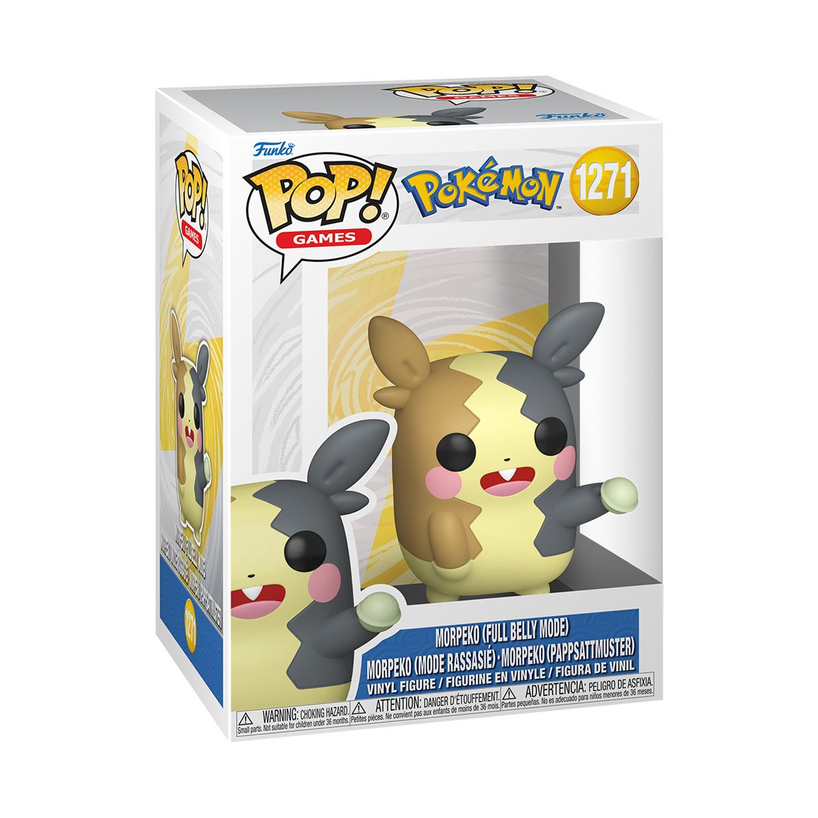 POP Figure: Pokemon #1271 - Morpeko (Full Belly Mode)