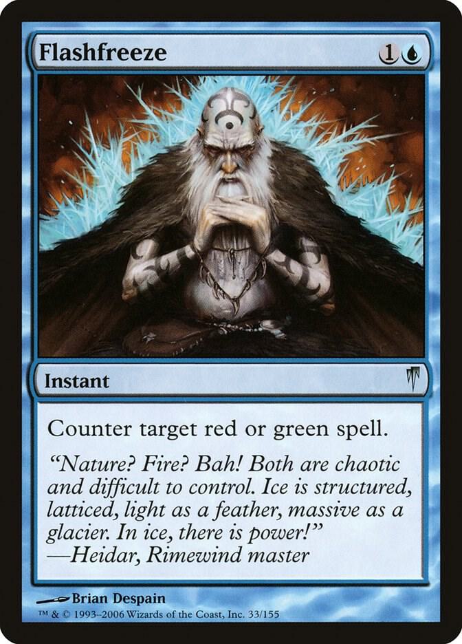 Flashfreeze (CSP-U-FOIL) Moderate Play