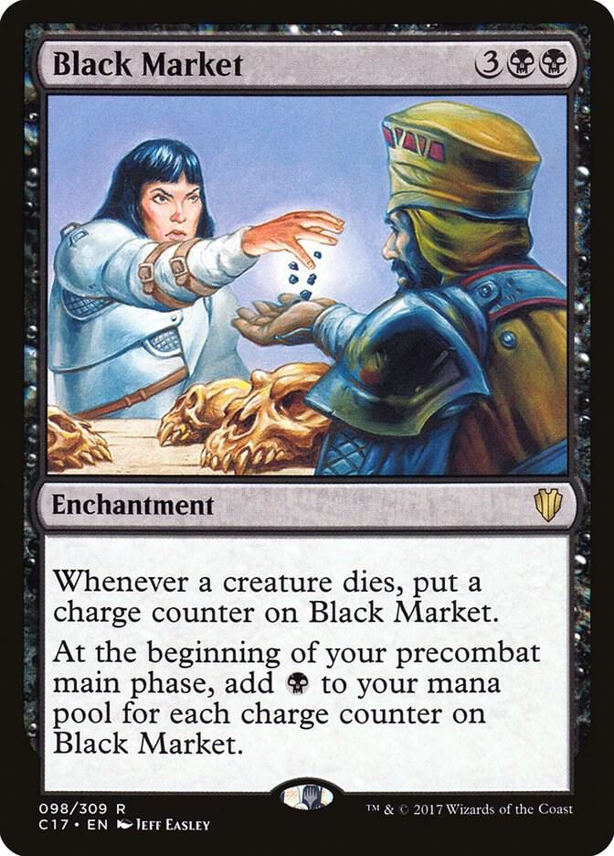 Black Market (C17-R) - Heavily Played