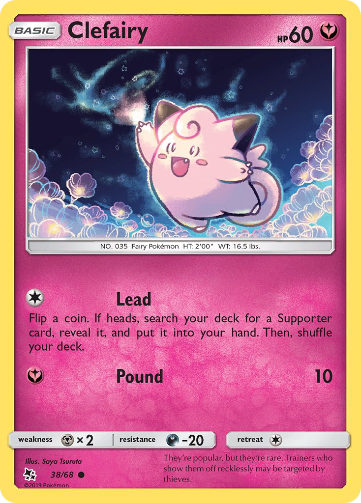 Clefairy - 38/68 (HIF) Common - Near Mint