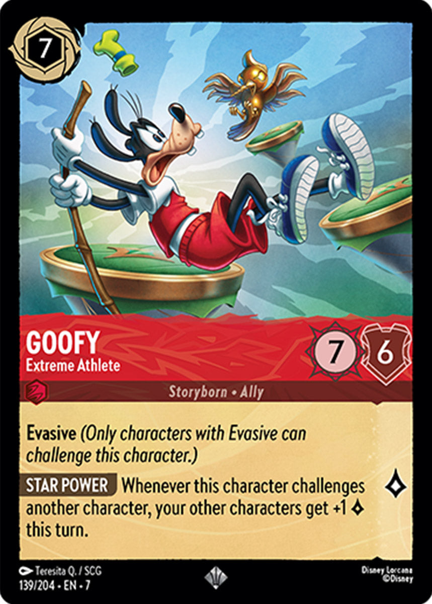 Goofy - Extreme Athlete (Archazia's Island - 139/204) Super Rare