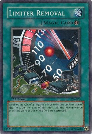Limiter Removal (PSV-064) 1st Edition