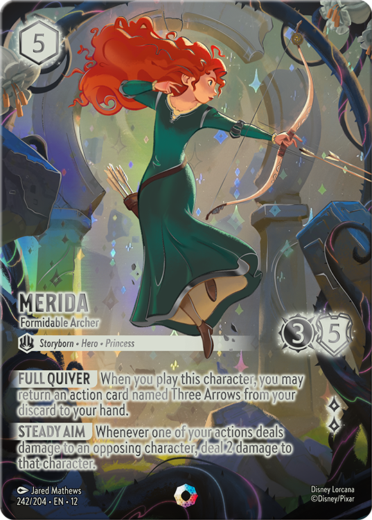 Merida - Formidable Archer (Wilds Unknown - 242/204) Iconic