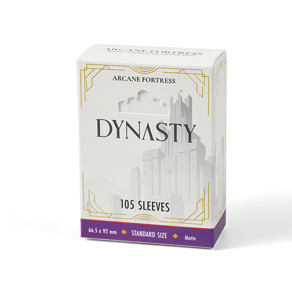 Arcane Fortress: Standard Matte - Dynasty: Snow White (105 ct)