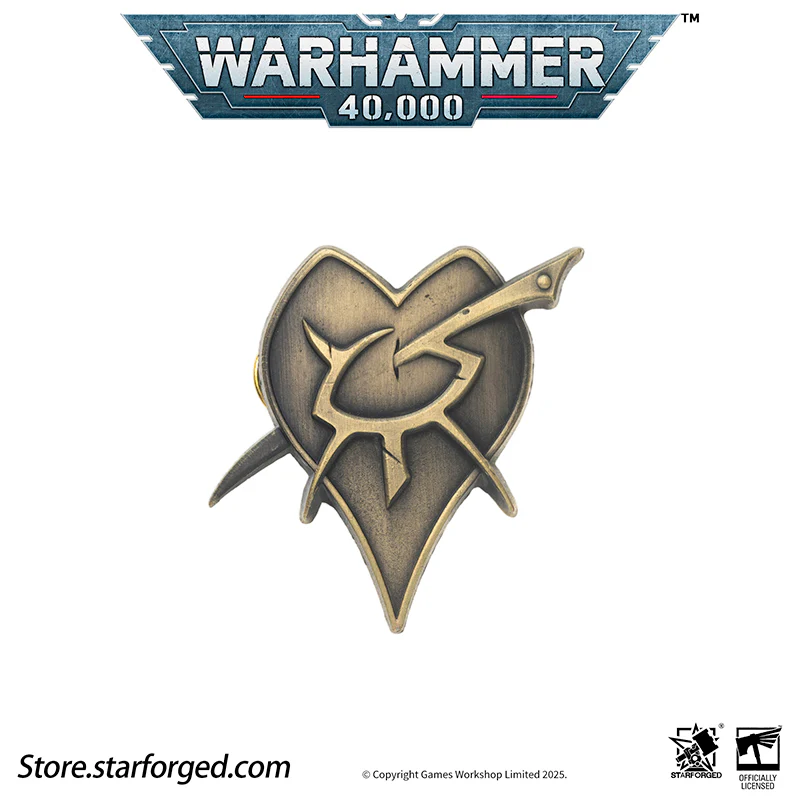 Starforged: Warhammer 40K - Xenos Faction Pin Collection - Drukhari