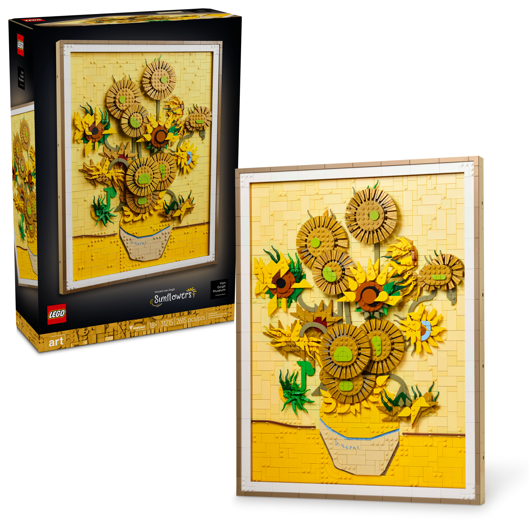 Lego: Art - Vincent van Gogh: Sunflowers (31215)