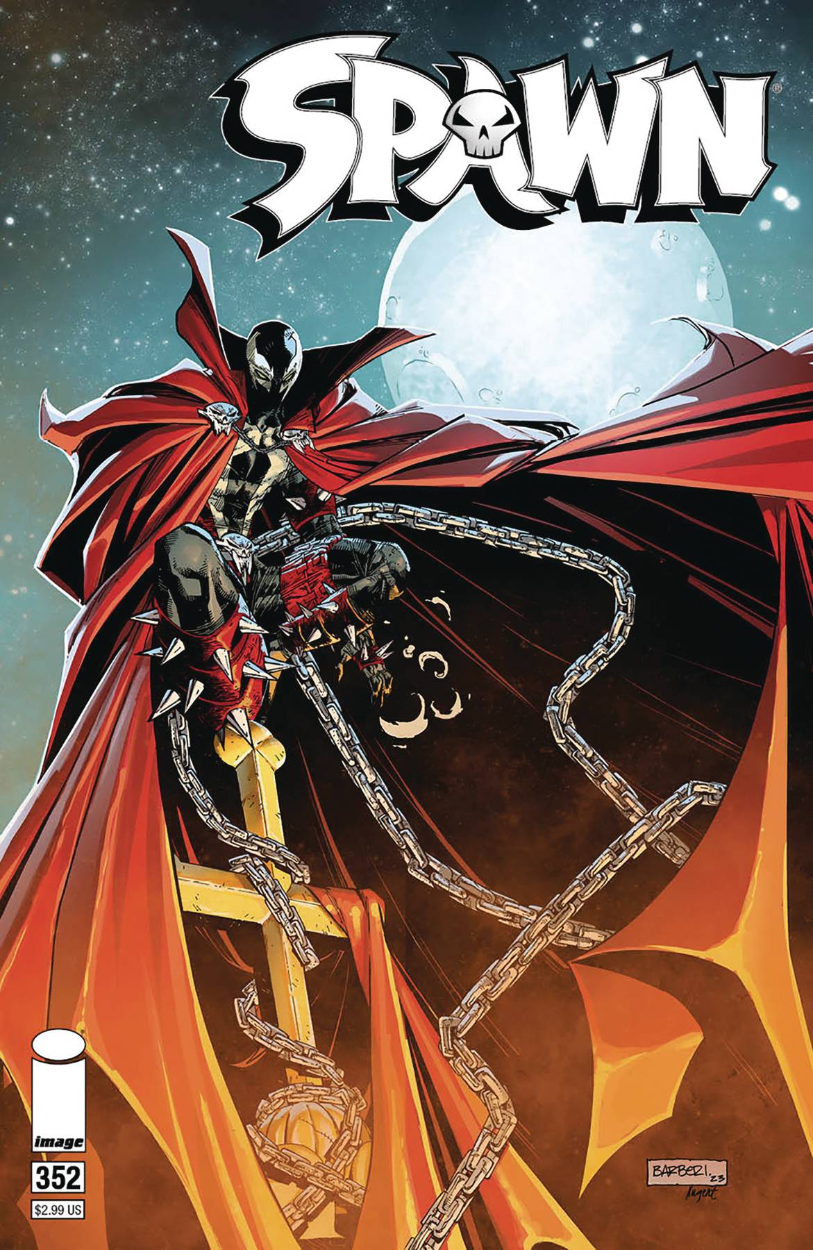 SPAWN #352 CVR A CARLO BARBERI