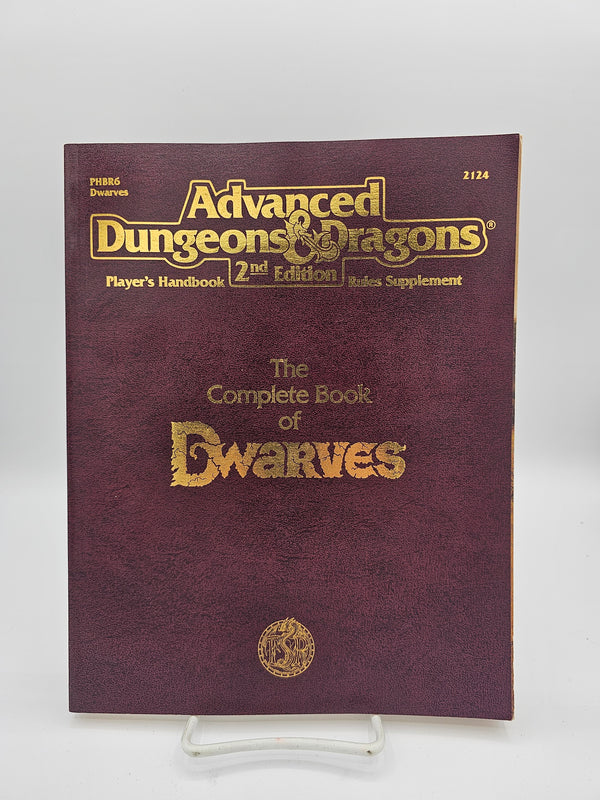 AD&D 2nd Ed: The Complete Book of Dwarves (TSR 2124) (USED)