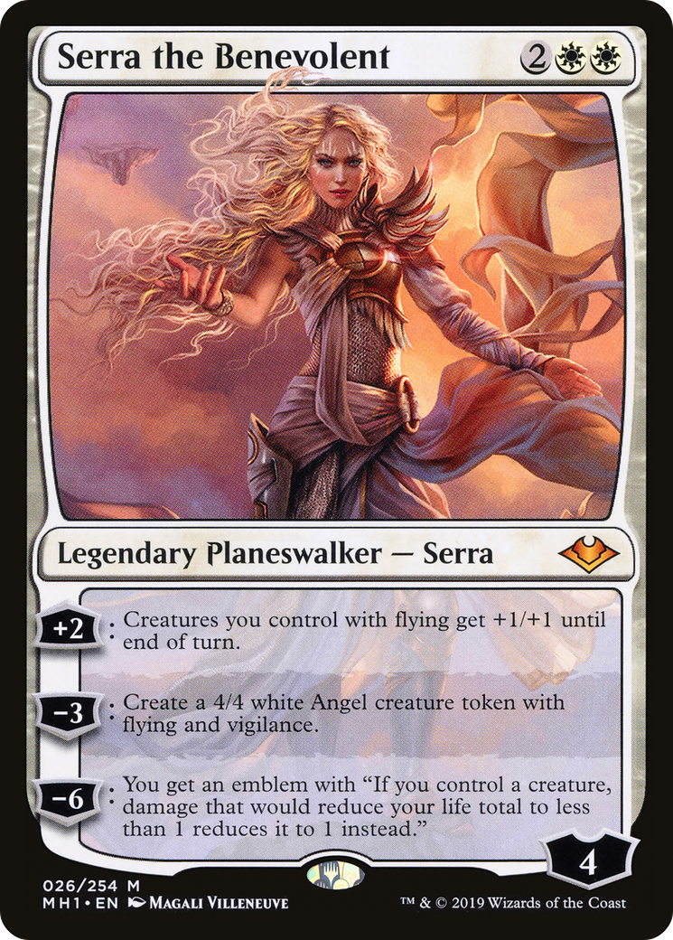 Serra the Benevolent (MH1-M) Moderate Play