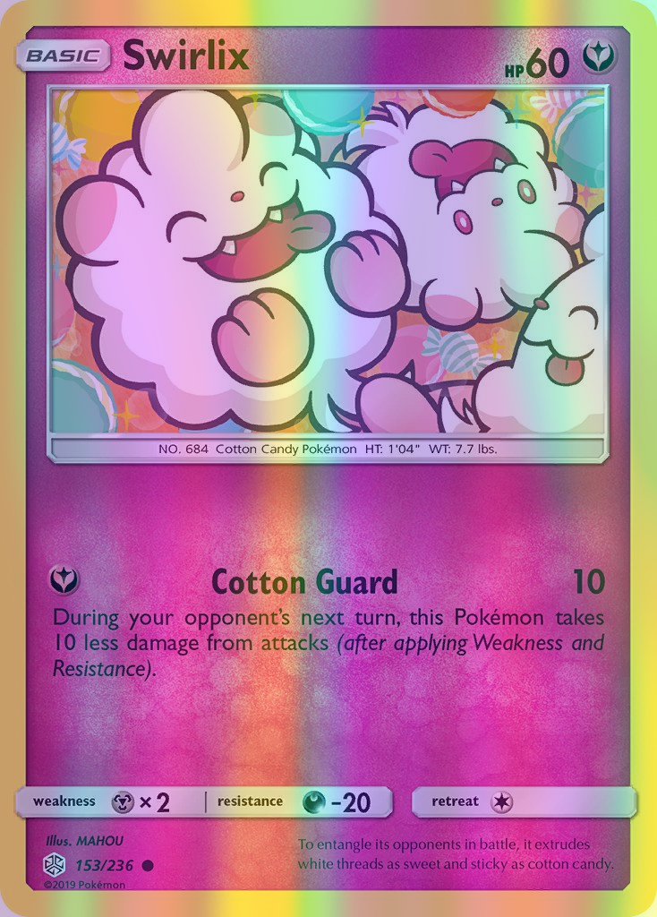 Swirlix - 153/236 (CEC) Common - Near Mint Reverse Holofoil