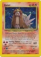 Entei - 06/64 (N3) Holo Rare - Damaged Unlimited Holofoil