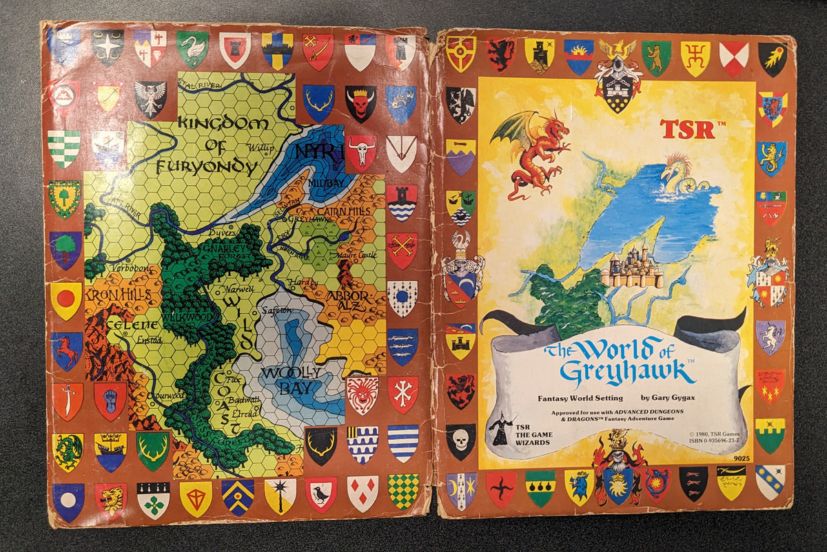 TSR: The World of Greyhawk #9025 (USED)