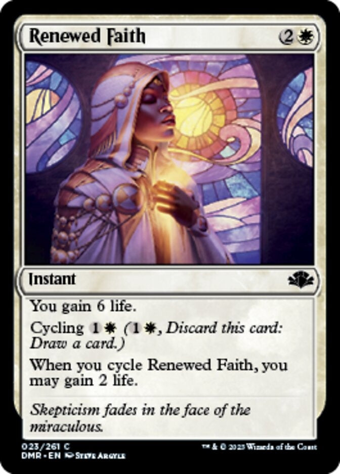 Renewed Faith (DMR-C)