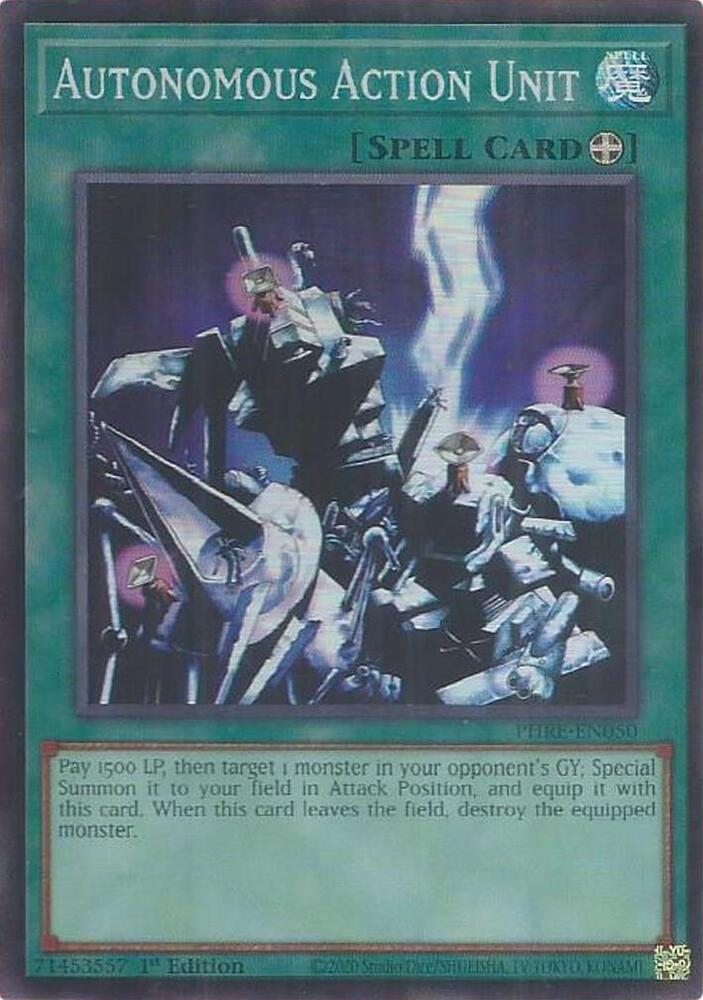 Autonomous Action Unit (PHRE-EN050)