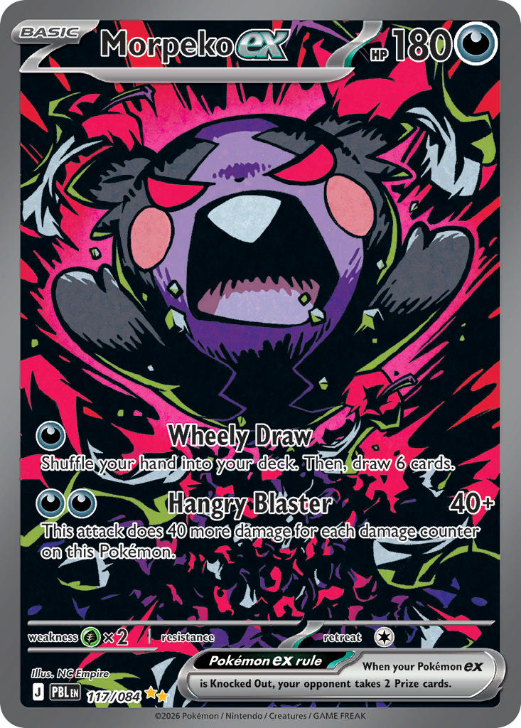 Morpeko ex - 117/084 (PBL) Special Illustration Rare