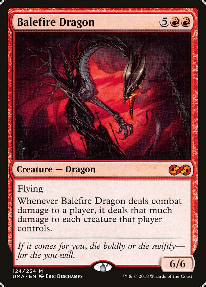 Balefire Dragon (UMA-M) Moderate Play