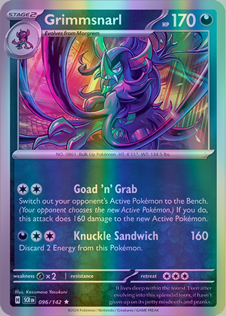 Grimmsnarl - 096/142 (SCR) Rare